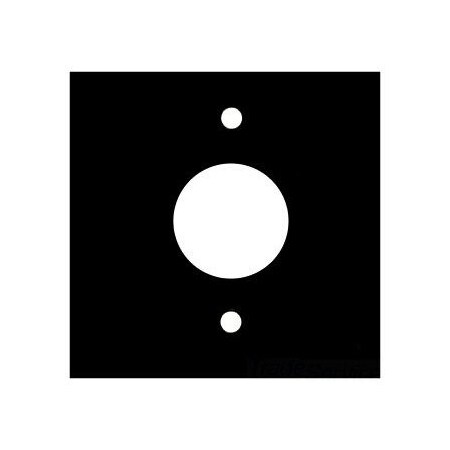 Mulberry Wallplates 2G WHITE 1SGL.RCPT. 86774